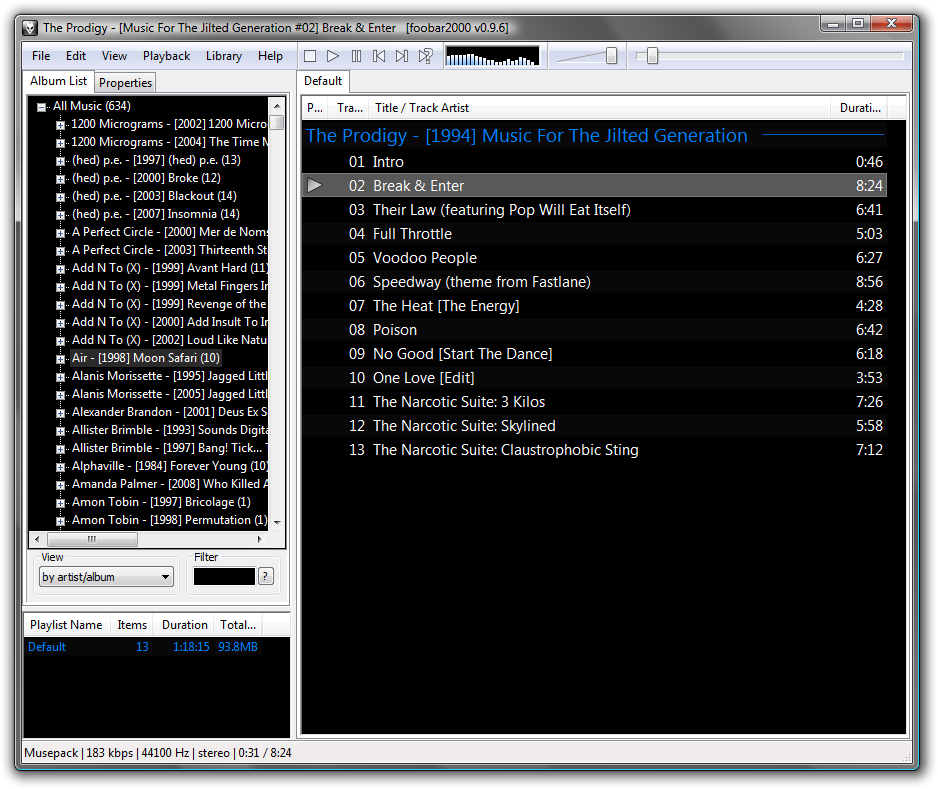 Foobar 2000 Z Pack