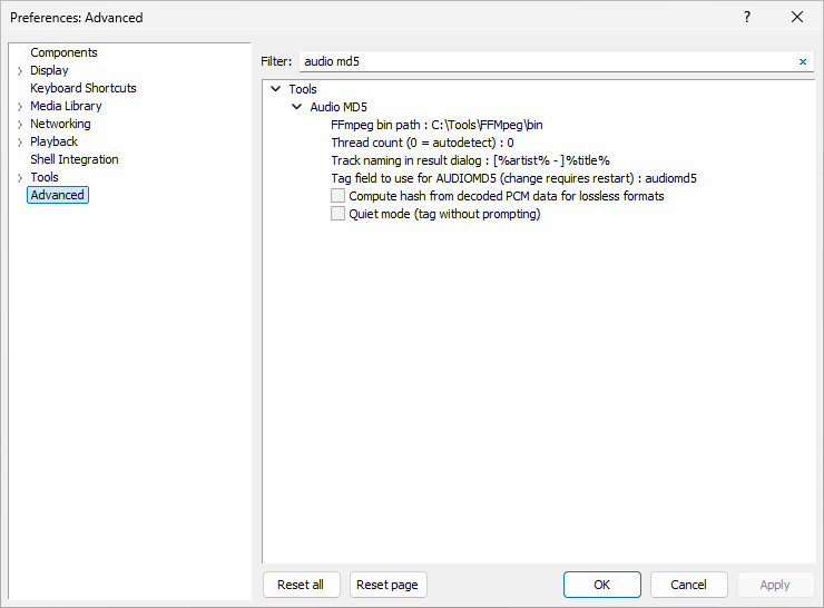 foobar2000: Components Repository